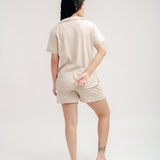 Mocha Gabrielle Short PJ Set