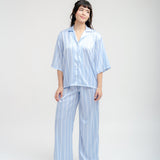 Blue Stripes Serena Pant PJ Set