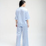 Blue Stripes Serena Pant PJ Set