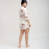 Wild Jaguar Serena Short PJ Set