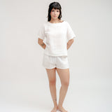 Amalia Cream Eloisa PJ Set