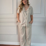 Sofi Mocha Pant Set