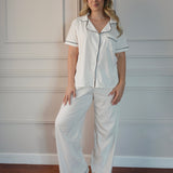 Sofi white vainilla pant set