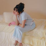 Whisper Lace Blair Pant Pj Set
