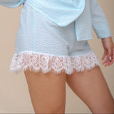Whisper Lace Blair Short Pj Set
